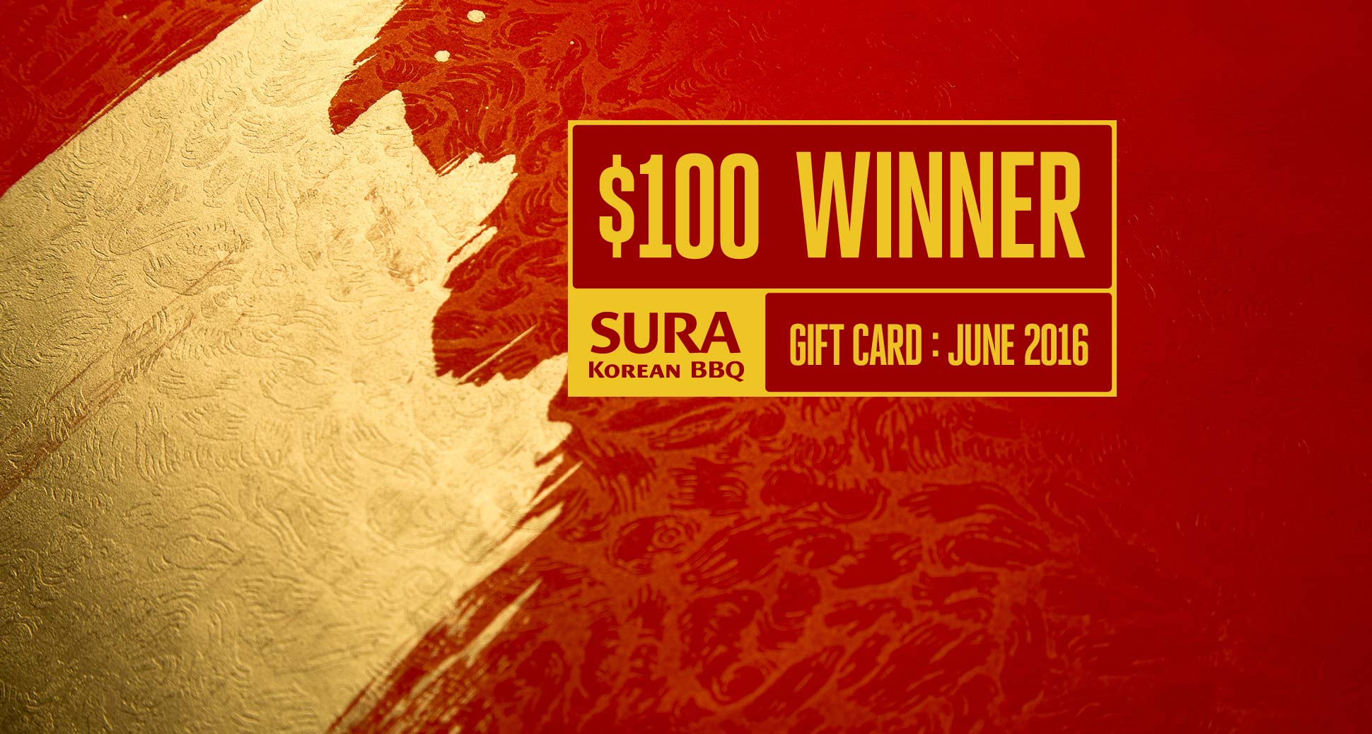 The winner of our June-2016 monthly draw for a $100 gift card is Sophy Hu!
